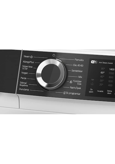 Bosch WGK244Z0TR 9 KG 1400 Devir Çamaşır Makinesi Beyaz
