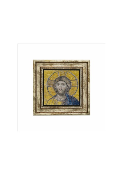 Ayasofya- Hz. İsa Mozaiği Baskılı Taş Tablo 25x25