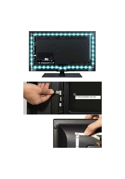 1 Adet Cata Ct 4566 Tv Rgb Şerit Led Seti