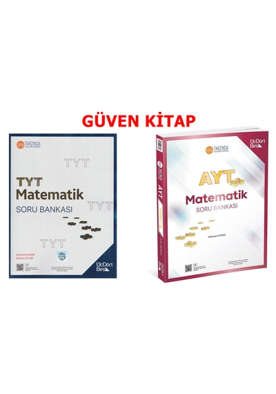 Üçdörtbeş Yayınları Tyt-ayt Matematik Soru Bankası Seti