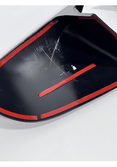 Tesla Y Karbon Fiber Yan Ayna Kapak 2021 Takım