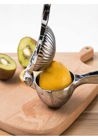 Limon Sıkacağı Döküm Portakal Narenciye Sıkacağı Gümüş Lüx Gerçek Döküm Büyük 23 Cm Boy X 8 Cm Çap D Diğer