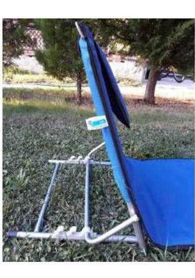Depolife Depolife Pratik Katlanır Çantalı Yastıkl Baş Ayarlı Şezlong Omuz (432353629)