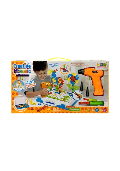 3D Yaratıcı 237 Parça Matkaplı Aktivite Çantası