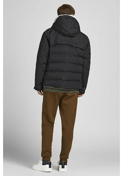 Jack & Jones 12225287-22K Core Jcotarwın Puffer Erkek Kaban 12225287-R4306 Siyah