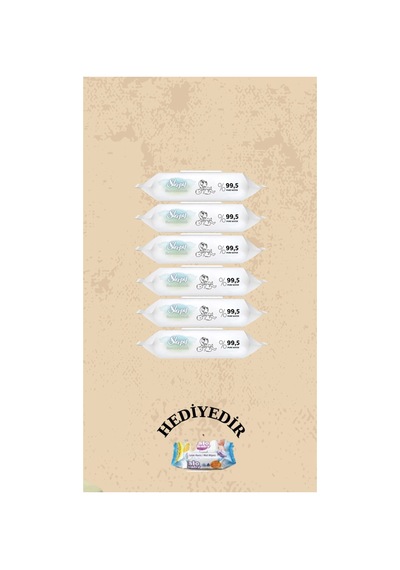 Bio Natural Yenidoğan Islak Bebek Bakım Havlusu 6x40 240 Yaprak