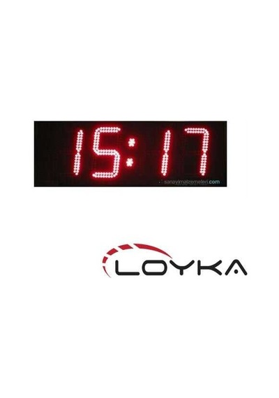 Loyka Stn-304 Saat, Nem, Derece-30 Cm Yazı Yüksekliği