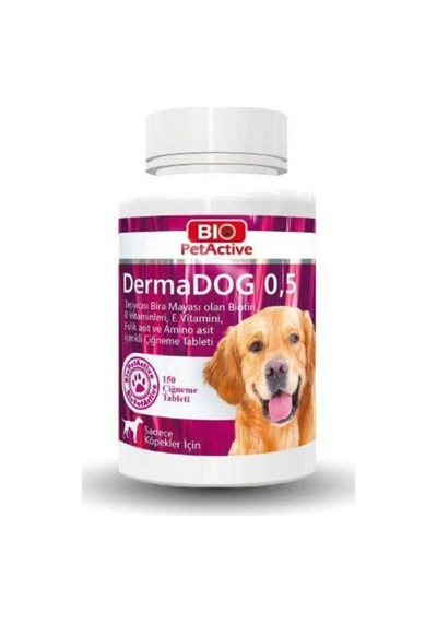 Bio Petactive Derma Dog Sarımsaklı Tablet 150 Tablet