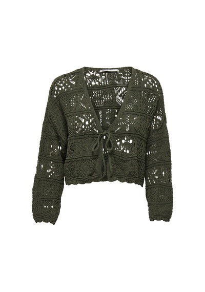Only Strickjacke Onlbeach Strickjacke Forest Night