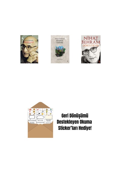 Ateşi Solumak Ciltli + Utanca Tanım + Dörtlükler + Okuma Sticker'ları