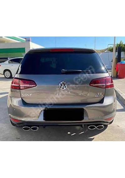 Golf 7 2013-2016 R Difüzör Plastik Parlak Siyah