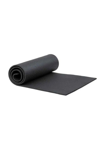 Siyah Kamp Matı Pilates Yoga Minderi 7 Mm 50 X 150 Siyah Siyah