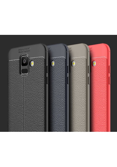 Samsung Galaxy Uyumlu A6 2018 Kilif Deri Tarzi Niss Silikon Case 389467430