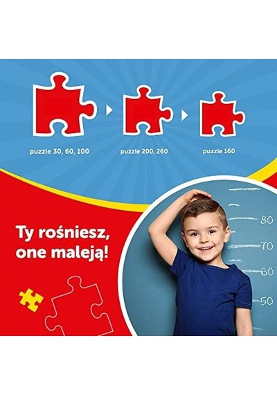 Puzzles - "4'ü 1 Arada" - Mickey Mouse İyi Günler/ Standart Karakterleri