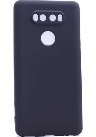 LG Uyumlu V20 Kılıf Zore Premier Silikon Kapak Siyah