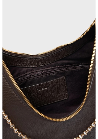 Calvin Klein Zincir Detaylı Ayarlanabilir Askılı Çanta Lv04f3495gbal Bayan Çanta Lv04f3495g Bal Kahve
