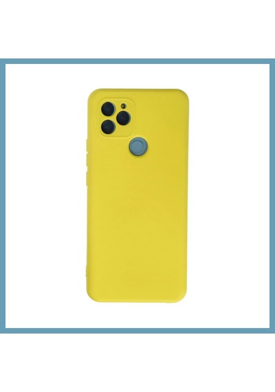 Bezos General Mobile Gm 21 Kılıf Nano İçi Kadife Silikon - Sarı Mbt06