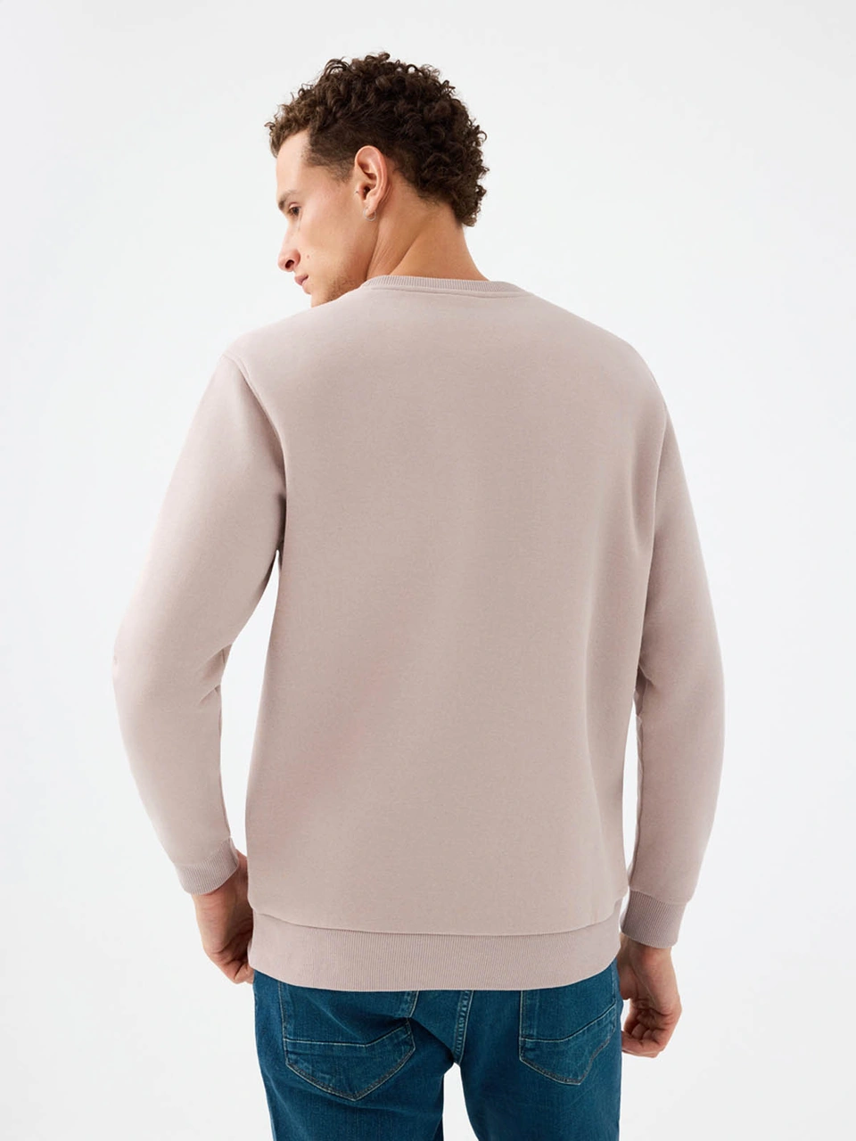 Loft Regular Fit Açık Kahverengi Erkek Sweatshirt Lf2041102 Açık Kahverengi