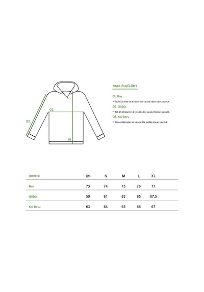 Brz Collection Oversize Unisex Basic Hoodie Kahverengi Kahverengi