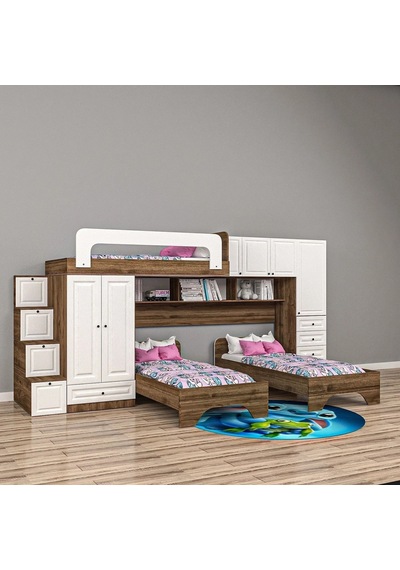 Power Genç Odası Takımı Mdf Sis Gri Power Genç Odası Takımı Mdf Sis Gri