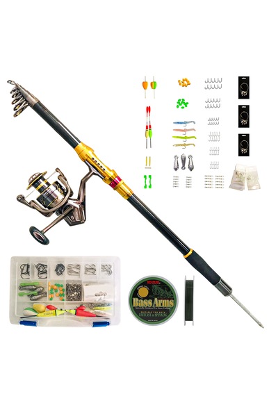 Hızlı Balık 125 Parça Hazır Olta Seti 360 Cm 001 0
