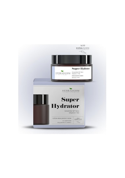 Herbaderm Super Hydrator Cilt Bariyerini ve Onarıcı Yoğun Nemlendirici Krem 50 ML