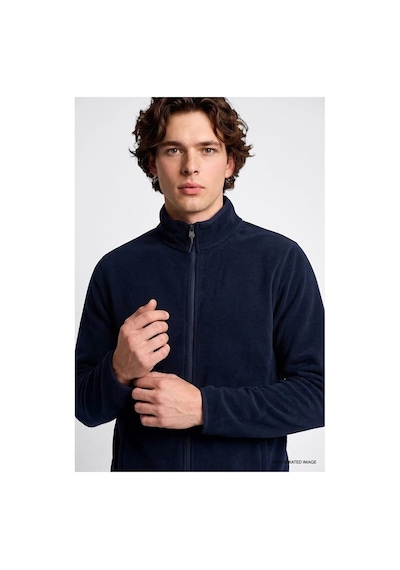 Lee 27k L2620002410 Tam Fermuar Polar Lacivert