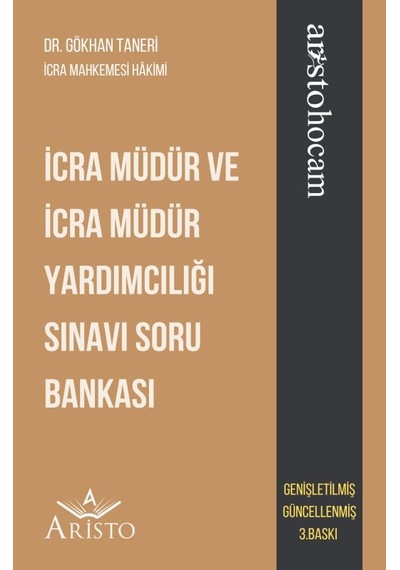 Icra Müdür ve Icra Müdür Yardımcılığı Sınavı Soru Bankası