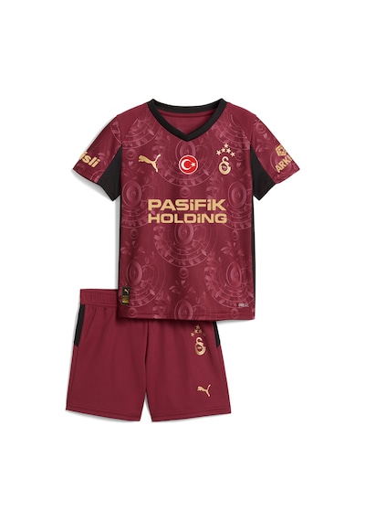 Galatasaray Puma 2025/2026 Çocuk Alternatif Forma Set 77983303 Kırmızı