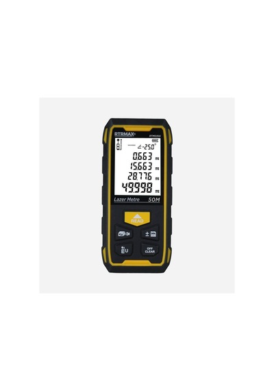 50 Mt Şarjlı Yeşil Lazer Mesafe Ölçer Rtrmax - Rtm035g