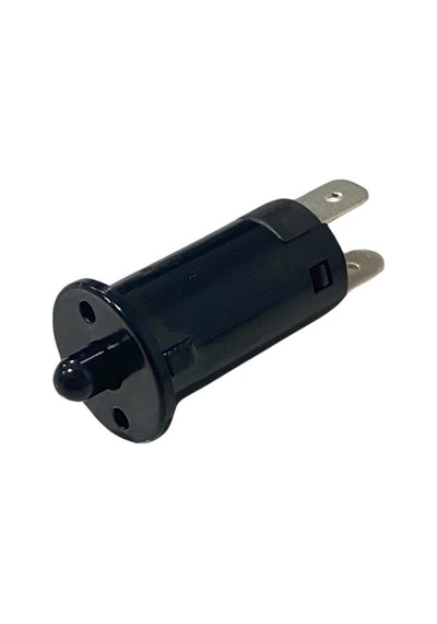 Mini Buton Pls Ters Kontak On-off 12 Mm Siyah