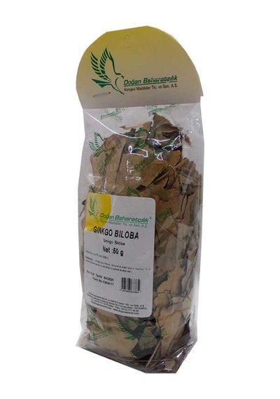 Doğal Ginkgo Biloba Yaprağı 50 Gr Paket