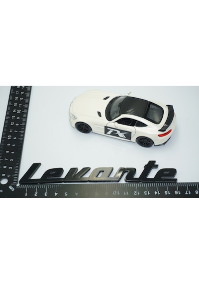 Dk Tuning Maserati Levante Siyah Abs Bagaj Kapağı Yazı Logo