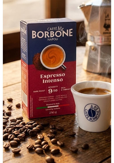 Caffe Borbone Intenso Filtre Kahve İkili Stok 2x250 Gr 500 Gr Güçlü Sabah Paketi