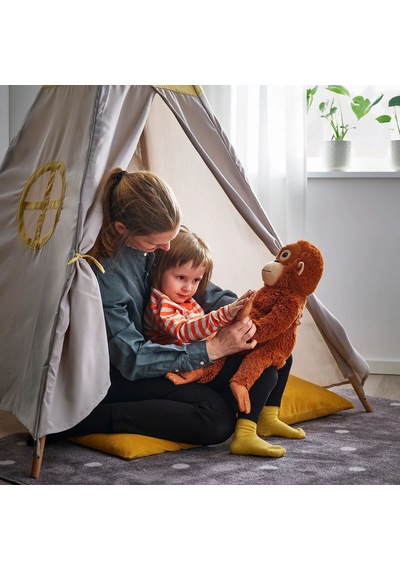 Ikea Djungelskog Peluş Oyuncak 66 Cm Kahverengi - Bej