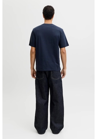 Jack & Jones Jjecorp Graphic Erkek Tişört Lacıvert