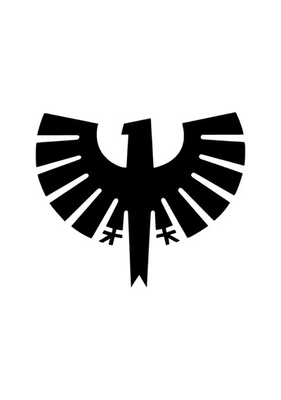 Geometrik Kartal Sticker Oto Motor Laptop Duvar Folyo Sticker 20x16 Cm