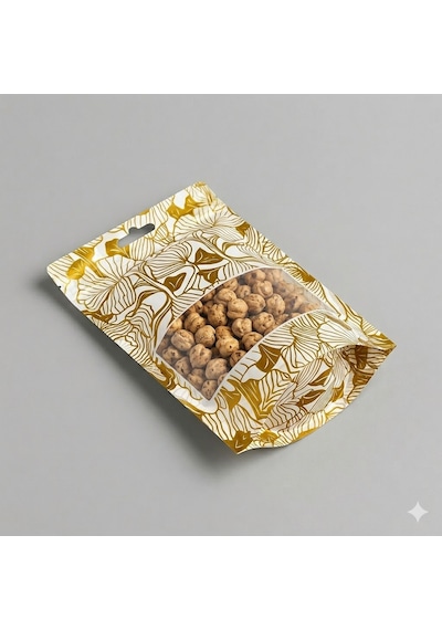 Gold Hazır Desenli Doypack - 100 Adet 15x21