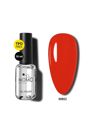 Kalıcı Oje M802, Vermilyon Turuncusu, 10 Ml