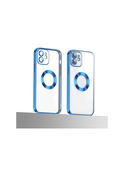 Apple Uyumlu  iPhone 12 Kilif Kamera Korumali Logo Gösteren Zore Omega K 552580540