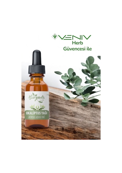 %100 Doğal Okaliptus Yağı 20 Ml - Bitkisel Uçucu Yağ 20 ML