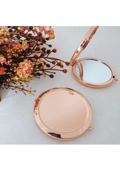 Promosyon Cep Aynası Rose Renk Çok Renkli