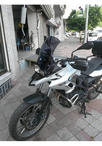 2012-17 Bmw F700Gs Uzun Ön Cam Koyu Füme Zeus 42cm 4mm F700 Gs