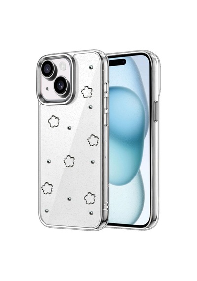 Apple iPhone Uyumlu, 15 Fiyonk Desenli Kapak - Desen 2
