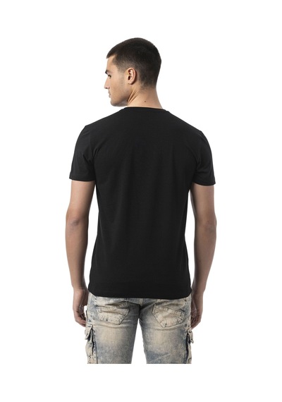 Cipo & Baxx Ct826 London Vibe Street Men T-shirt Siyah