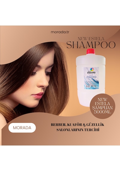 Profesyonel Şampuan Berber & Kuaför & Güzellik Salonları İçin 5000ml Tüm Saç Tipleri
