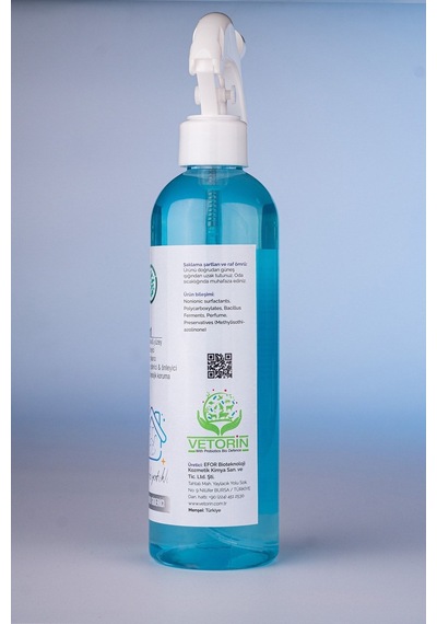 Vetorin Pet Clean & Odor  Probiyotikli Evcil Hayvanlar İçin Temizleyici Ve Koku Giderici 400 ML