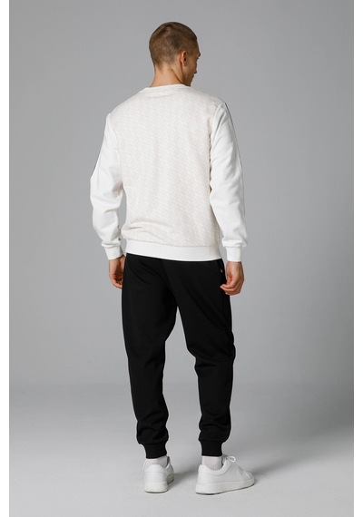 Ellesse Erkek Sweat Em229-of Beyaz Beyaz