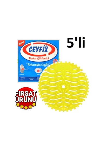 5'li Pisuvar Koku Giderici Uzun Süreli Etki Hijyenik Tablet Wc & Lavabo Temizliği