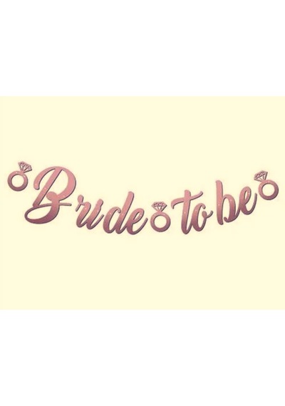 Uzar Yazı Banner Bride To Be